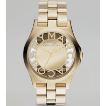 MARC by Marc Jacobs Yellow Golden Mirror Watch