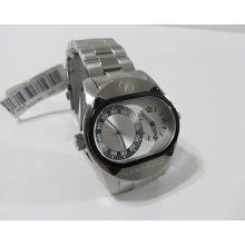 Marc Ecko Oval Dial Stainless Steel Men's Watch E16513g2