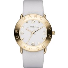 Marc Jacobs Women's Amy White Dial Watch MBM1150