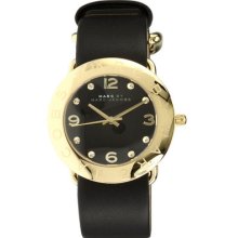 Marc Jacobs Women's Mbm1154 Amy Black Dial Watch 1154 Women Ladies