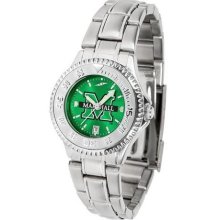 Marshall Thundering Herd Women's Stainless Steel Dress Watch