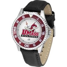 Massachusetts Amherst Minutemen UMass NCAA Mens Leather Wrist Wat ...