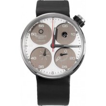 Meccaniche Veloci Men's W122N071373016 Automatic Titanium Silver ...