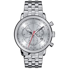 Men's 88 RUE DU RHONE Chronograph Watch with Silver Dial (Model: