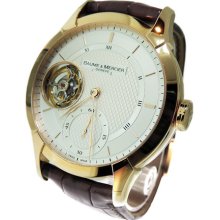 Men's Baume & Mercier M0a08796 William Baume Tourbillon 18k Rose Gold Watch