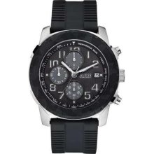 Men's Black Chronograph Guess Mod. W14557g1