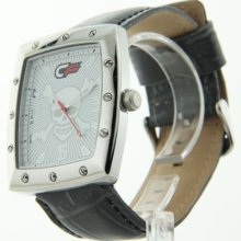 Mens Cage Fighter Genuine Leather Watch CF332007GYGY