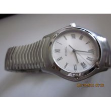 Men's Ebel Classic Silver Quartz Watch-style9255f41/6125-silver Dial-date-quartz