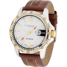 Men's Fashion Leather Band Quartz Retro F Watch