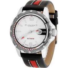 Men's Fashion Leather Band Quartz Retro B Watch