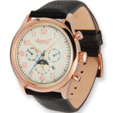 Mens Ingersoll Automatic Union 2 Rose Ip-plated Cream Dial Watch Xwa3875