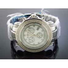 Men's Joe Rodeo Junior 2.5CTCT Diamonds Watch JJU4 White Face