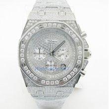 Mens Jojino Fully Iced Out Watch Aqua Master Techno Joe Rodeo Cz Super Mj-8025