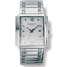 Mens Kenneth Cole Stainless Steel Date Watch KC3504 ...