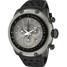 Men's Miami Chronograph Grey Guilloche Dial Brown