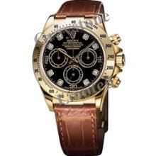 Men's Rolex Oyster Perpetual Cosmograph Daytona Watch - 116518_BlkDD