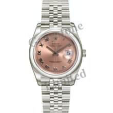 Men's Rolex Oyster Perpetual Datejust Watch - 116200_PinkRJ