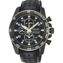 Men's seiko sportura chronograph watch snae67