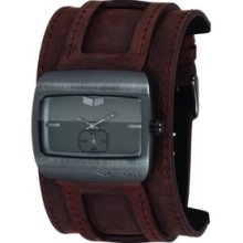 Men's SN036 Saint Gunmetal With Dark Oil-Tanned Leather