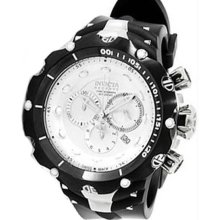 Men's Stainless Steel Reserve Venom II Quartz Chronograph Diver Silver Dial Date