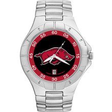 Mens University Of Arkansas Watch - Stainless Steel Pro II Sport