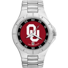 Mens University Of Oklahoma Watch - Stainless Steel Pro II Sport