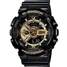 Men's X-Large Black & Gold Combi Watch