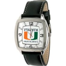 Miami Hurricanes Ncaa Mens Retro Series Watch Internet Fulfillment Se