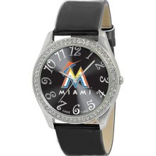 Miami Marlins Game Time Glitz Wrist Watch ...