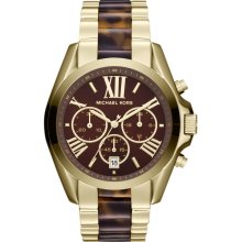 Michael Kors MK5696 Bradshaw Tortoise & Gold Women's Watch