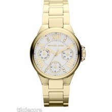 Michael Kors Mk5759 'mini Camille' Gold-tone Bracelet Watch