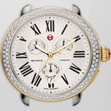 Michele Serein Diamond Watch Head, Gold