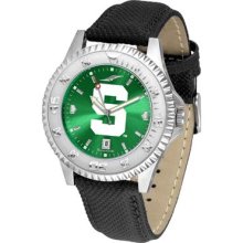 Michigan State Spartans Competitor AnoChrome Watch, Poly/Leather Band - COMP-A