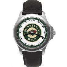 Minnesota Wild Rookie Leather Watch