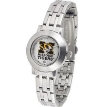 Missouri Tigers Mizzou Ladies Stainless Steel Watch