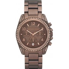 MK5493 Michael Kors Ladies Blair Brown Chronograph Watch