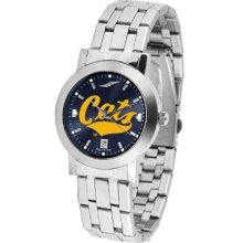 Montana State Fighting Bobcats Men's Modern Stainless Steel Watch