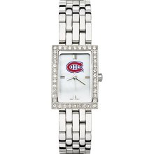 Montreal Canadiens Ladies Allure Watch Stainless Bracelet Strap