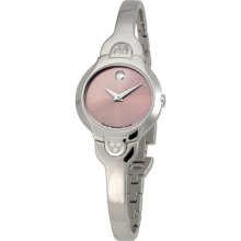 Movado Kara Diamond Pink Ladies Watch 0605606