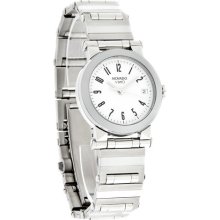 Movado Vizio Womens White Dial Quartz Watch 1603556