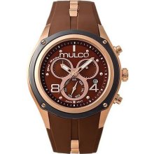 Mulco MW1-29902-035 Bluemarine Collection brown chronograph watch - MW