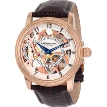 N Men's Symphony Saturnalia Brumalia Mechanical Skeleton Watch