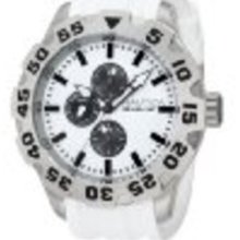 Nautica Men's N19566G BFD 100 Multifunction White Watch