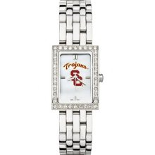 NCAA - USC Trojans Ladies Allure Watch Stainless Bracelet