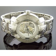 New Aqua Master Men's 20 Diamonds Two Tone Watch