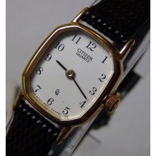 New Citizen Ladies Gold Quartz Watch $395