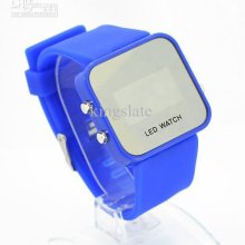 New Good Fashion Style Led Digital Date Lady Mirror Men Watch New Gi