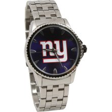 New York Giant wrist watch : New York Giants Manager Stainless Steel Watch