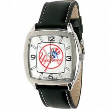 New York Yankees Team Logo Retro Watch Game Time