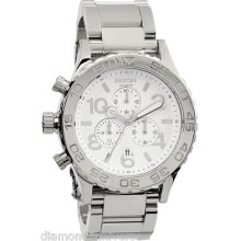 Nixon 42-20 Chrono A037 945 White Polish